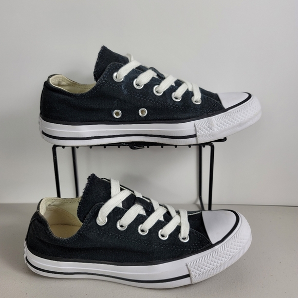 Converse All Star Low Canvas Double Tongue Womens - Picture 5 of 11
